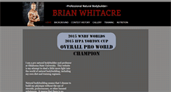 Desktop Screenshot of brianwhitacre.net
